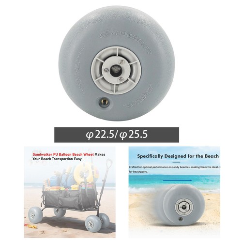 Roues gonflables grises - , en