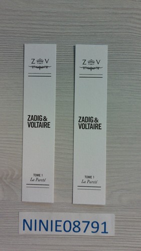 Lot carte parfumer zadig - carte, &