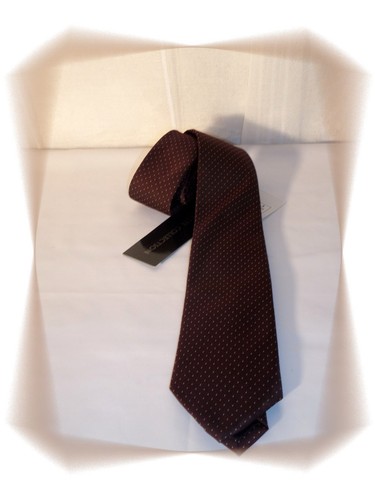 Cravate fantaisie bordeaux - cravate,