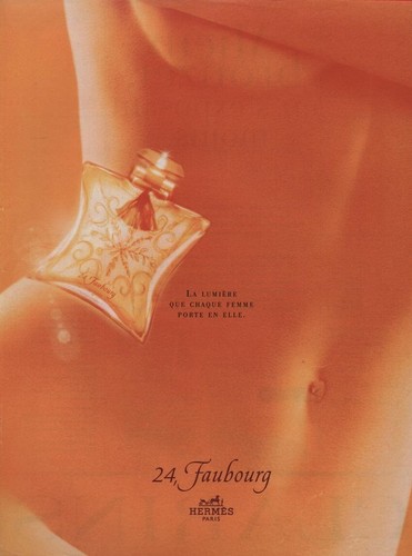 Publicité papier parfum - publicité,