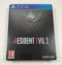 RESIDENT EVIL 2 - STEELBOOK EDITION PS4 FR OCCASION (GAME IN ENGLISH/FRANCAIS/DE