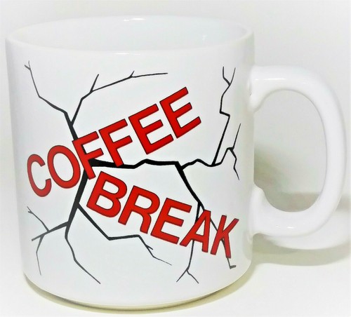 Coffee break mug - break,