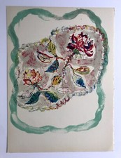 TERECHKOVITCH, La Treille Muscate : Roses, 1961. Lithographie originale