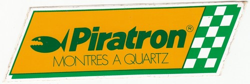 Autocollant montres piratron - autocollant,
