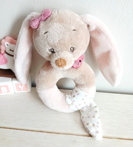 Nattou doudou lapin - , rose