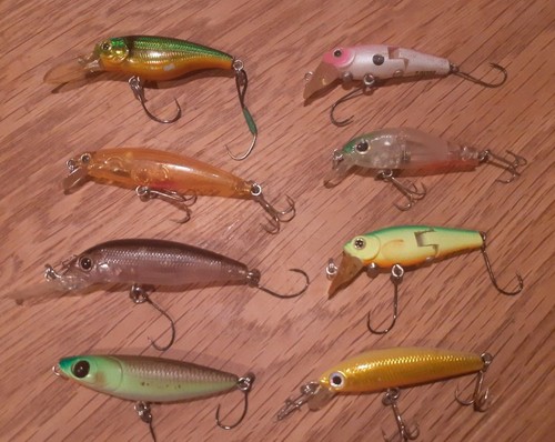 Jeu bouchons truite de - de,