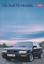 Catalogue Brochure Audi V8