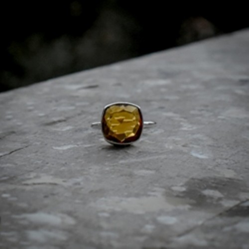 Bague handmade argent - bague,