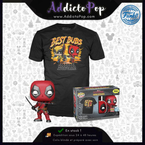 Funko pop tee - &, marvel
