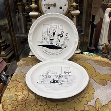 2 anciennes assiettes jacques