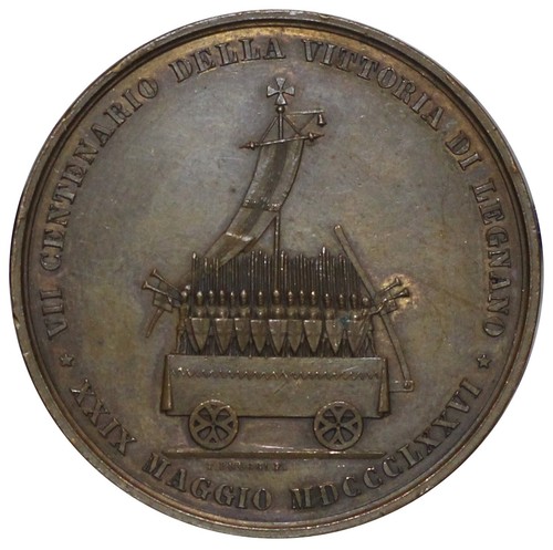 Médaille milan 1876 - 1876, vii°