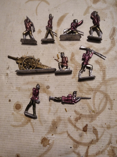 Lot soldats plomb - 50,