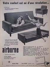 PUBLICITÉ AIRBORNE SIÈGE ET