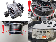 Alternateur 0986080410 0124525534 Bosch Renault 150A