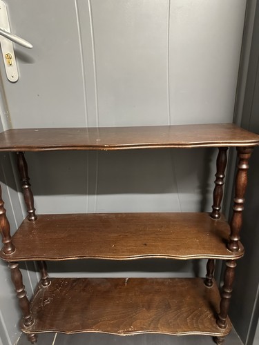 Ancienne étagère bois - en,