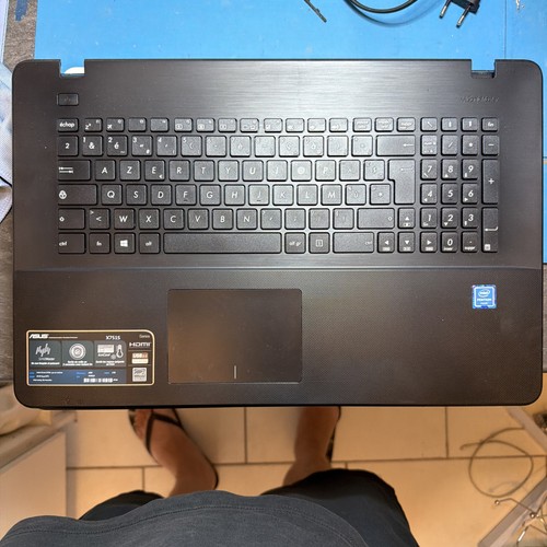 Plasturgie clavier asus x751s - asus,