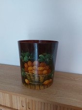 Corbeille à Papier Bois Peint