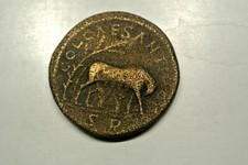 DOMITIEN ,? SESTERCE revers RARE  poids 18gr80