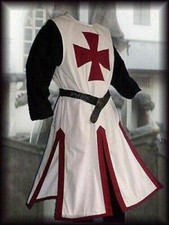 Tabard médiéval templiers - médiéval,