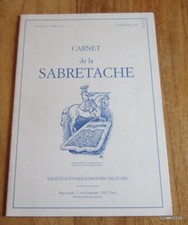 CARNETS DE LA SABRETACHE -