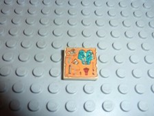 LEGO Egypte Tan Tile with