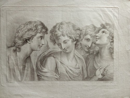Gravure antique bartolozzi - gravure,