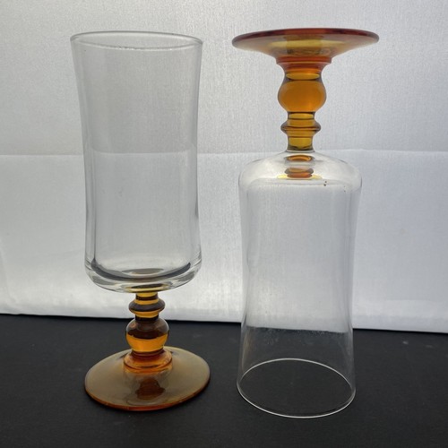 Verre pied flute - à, à