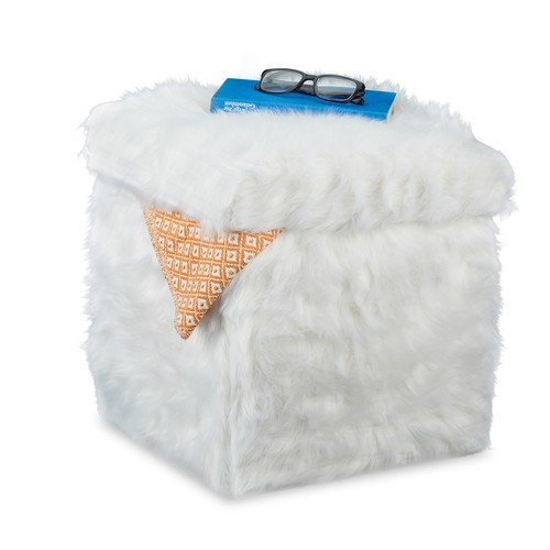 Tabouret siège peluche 300 - en,