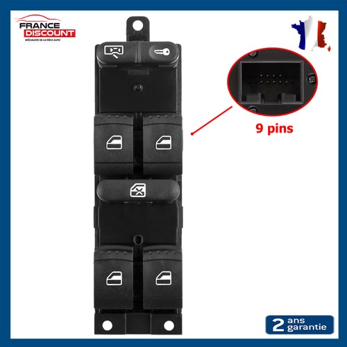Bouton commande leve - leve, vitre