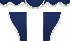 Lot de 3 Rideaux pour Camion -