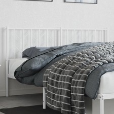 Tête de Lit Accessoire Meuble Chambre à Coucher Maison Intérieur Métal vidaXL