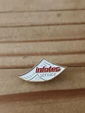 Pin's Pins Pin Enamel 29  Société SUISSE Service Informatique "infotec service" 