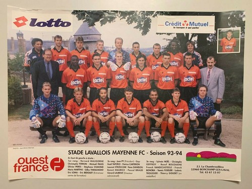 Poster equipe stade lavallois - poster,
