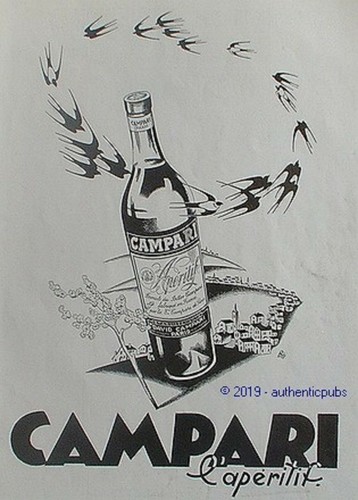 Publicite campari aperitif - publicite,