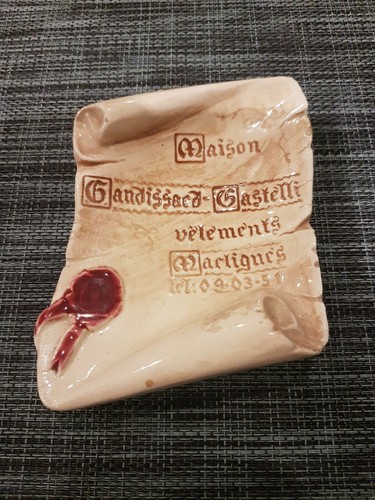 Ancien cendrier proceram - cendrier,