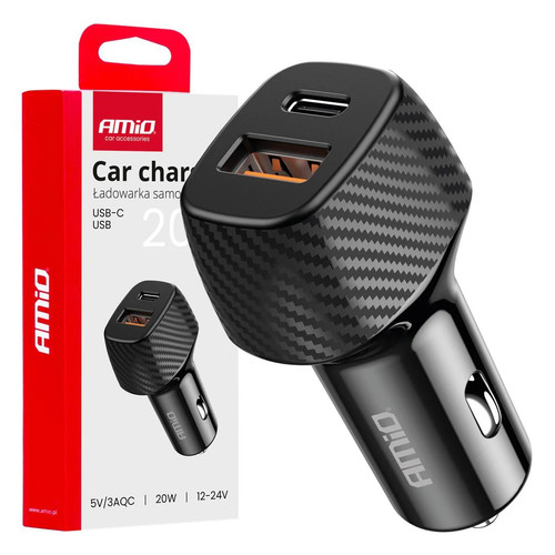 Chargeur allume cigare - allume-cigare, qc+pd