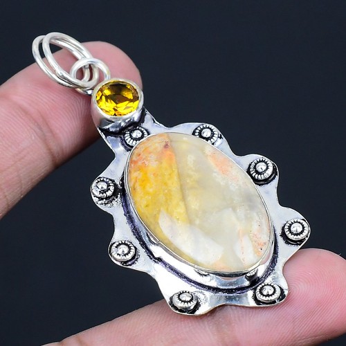 Pendentif bijou argent - en,