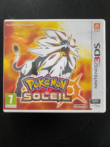 Pokémon soleil nintendo 3ds - soleil,