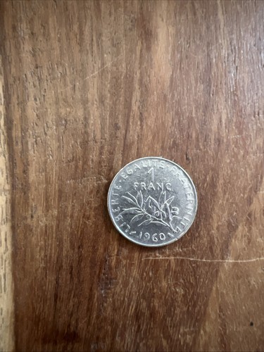 Pièce franc 1960 - 1,