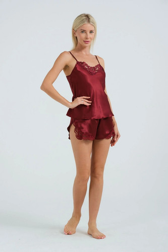 Ensemble pyjama femme - en, satin