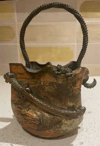 Ancien panier ikebana - ancien,