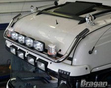 Toit Barre + LED Spots + Transparent Balises pour Scania 4 Series Standard Lit
