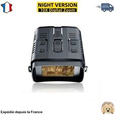 Jumelles de Vision Nocturne 4K - Zoom numérique 10x - Infrarouge Full Dark 8W