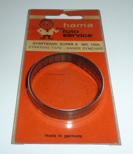 HAMA BANDE SYNCHRO SUPER 8 NOIR ET BLANC MUET  N° 1356