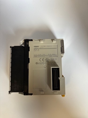 Omron cj1w id211 module - omron, –