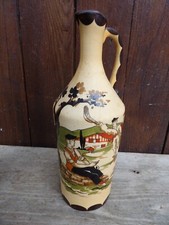 bouteille ceramique Pays Basque Gaitaud signée