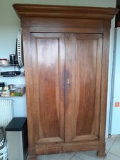 ARMOIRE LOUIS PHILIPPE EN NOYER EPOQUE XIXEME