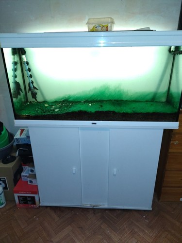 Aquarium avec meuble pompe - meuble,