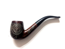 Pipe bruyère KING gravée –