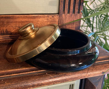 Ancienne bonbonnière en verre